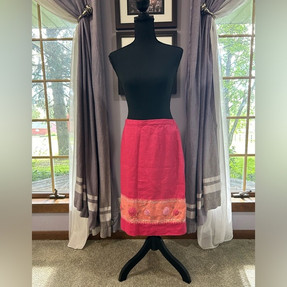 Stephanie Andrews Dresses & Skirts - Vintage Stephanie Andrew’s Linen Skirt